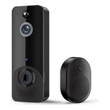 Monitor De Audio Y Vídeo Recargable Bidireccional Doorbell E