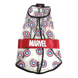 Impermeable Para Perro Ajustable- Avengers - Marvel- Talle S