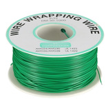 Fiozinho Wire Wrap 30awg Rolo Com 250m Eletrônica - Verde