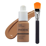 Glamza Phoera - Juego De Base Con Brocha De Maquillaje, Kit.