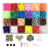 2400x Hama Beads Fuse Beads Pixel Art Bead Estilo 1 Estilo 1