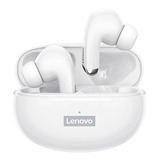 Auriculares Inalámbricos Bluetooth Lenovo Lp5 Blanco 