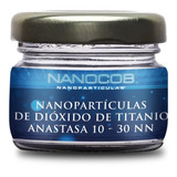 5 G. Nanopartículas Dióxido De Titanio Anastasa 10 A 30 Nm