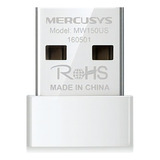 Adaptador Mercusys Wifi Usb N150 Mw150us Nano