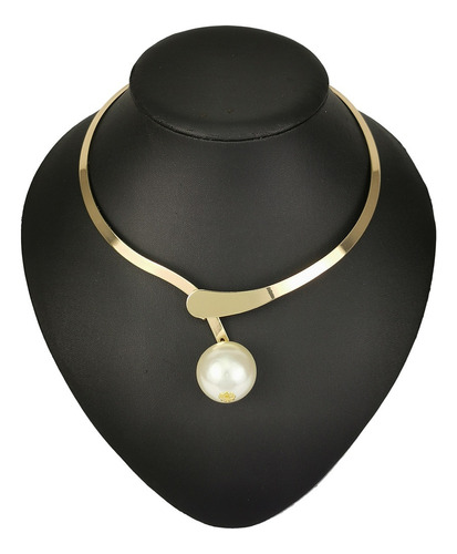 Elegant Simple Water-wave Pearl Necklace For Women