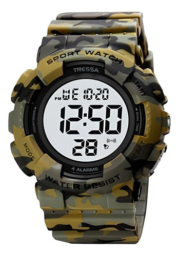 Reloj Tressa Caucho Digital Hombre Alpes-03 C