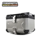 Maleta Trasera 45lt Silver / Top Case Aluminio