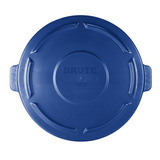 Rubbermaid® Tapa Para Bote De Basura Brute® 2632, 121 Lts Color Azul