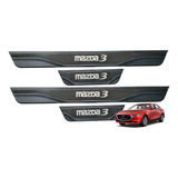 Estribos De Proteccion Mazda 3 Diseño Fibra De Carbono