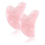 Lippbest Paquete De 2 Herramientas Faciales Gua Sha Para El