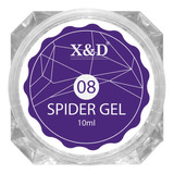 Spider Gel Profissional Xed Decoração Teia De Aranha Led Uv