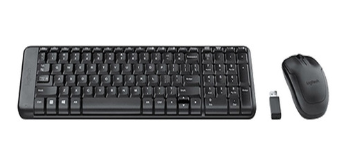 Kit Inalambrico Logitech Mk220 Teclado Mouse Wireless