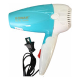 Secadora De Cabello Viajero 1200w Marca Sonar. Dama Portátil