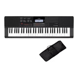 Teclado Casio Portable Ct-x700 61 Teclas Negro + Funda