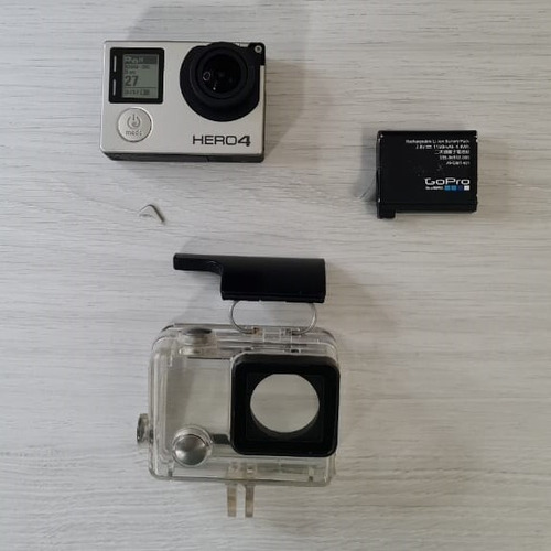 Câmera Gopro Hero Hero4 Silver 4k Silver Perfeito Estado