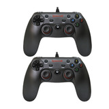 Combo X 2 Gamepad Joystick Redragon Saturn G807 Usb Pc Ps3