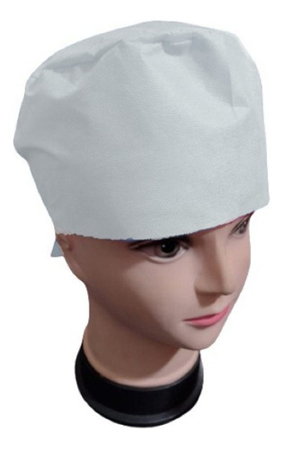 100 Gorros Quirurgicos Desechables Blancos