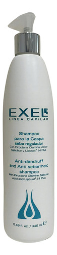 Shampoo Capilar Anti Caspa Exel Sebo-regulador 340ml
