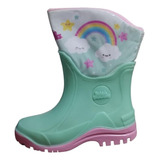 Botas Para La Lluvia Bubble Gummers Acolchadas Niña