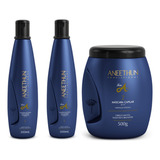 Kit Aneethun Linha A 2 Shampoos 300ml + Máscara 500g