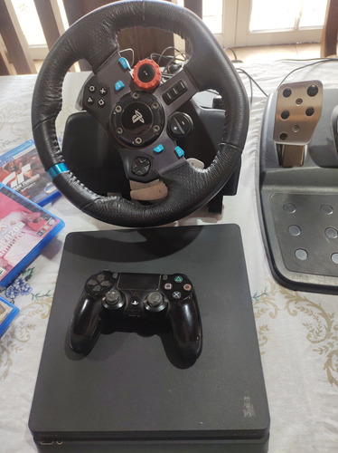 Play 4 Usada Y Volante Logitech G29