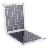Cargador De Energía Tipo C Portátil Plegable Con Panel Solar
