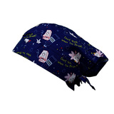 Gorro Médico Quirúrgico Dama Azul De Muelas