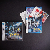 Pokémon Black Version 2 (sem Jogo) - Ds - Encarte E Manual