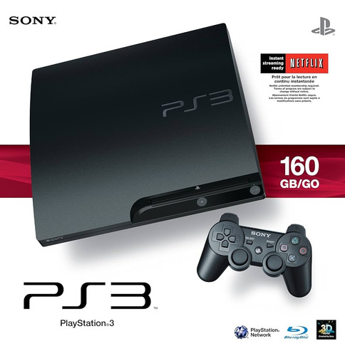 Playstation 3 Super Slim 250gb + 1tb Externo Com + De 2000 Jogos Ps1, Ps2, Ps3 E Sp Nintendo