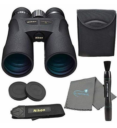 Binoculares Nikon 7572 Prostaff 5 10x50, Paquete Negro Con L