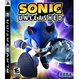 Jogo Sonic Unleashed - Ps3