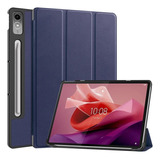 Funda Inteligente + Lámina Para Lenovo Tab P12 (2023) 12.7''