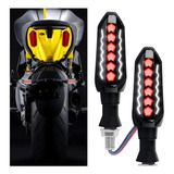 Carleef 2 Luces Led De Giro Para Motocicleta, Intermitentes 