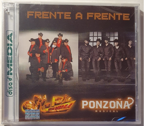 Cd K Paz - Ponzoña Musical - Frente A Frente - Disa