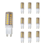 Kit 16 Lâmpada Led Halopim G9 Lustres E Pendentes 3w 3000k