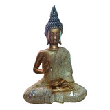 Buda Gold  Estado De Meditación 32cm Feng Shui Rl64394