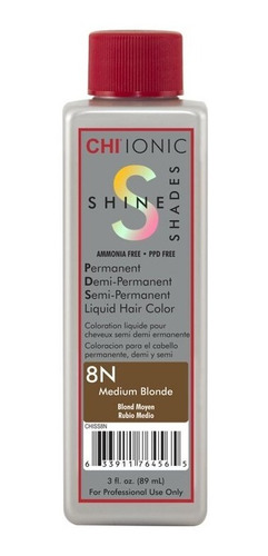 Tinte Liquido Profesional Shine Shades Chi 89ml