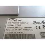 Proyector Optoma Ep 732h C/detalle