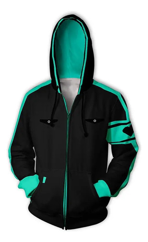 X Sudadera Japonés Manga Cosplav Ropa Anime Hatsune Miku V