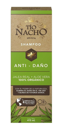 Tio Nacho Shampoo Anti-daño Y Anti-caída Magistral Lacroze