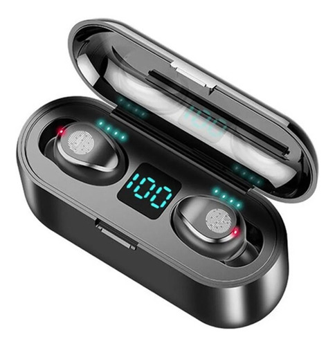 Auricular Inalámbrico In-ear F9 Tws Bluetooth 5.3 Importados