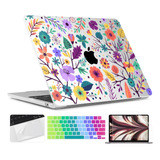 Funda Twolskoo Para Macbook Air 13 M2 + C/teclado Colorful