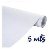 Papel Vinilo Adhesivo Blanco Mate 0.6x5m Arclad 