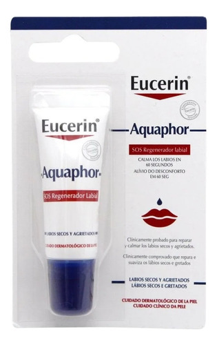 Labial Eucerin Aquaphor De 9,5 G - g a $3778