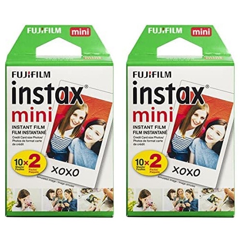 Paquete Doble De Película Instantánea Instax Mini (bl...