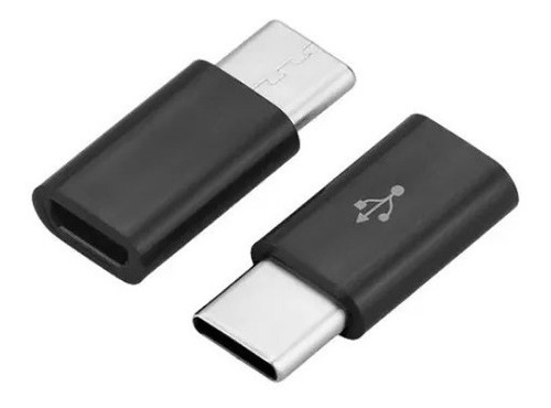 Adaptador P Cargador Micro Usb Hembra A Usb Tipo C Macho L/2