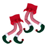 L Patas De Duende De 50cm Para Decoracion De Navidad