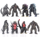 8pcs Godzilla Vs King Kong Figura Juguete Modelo Regalo