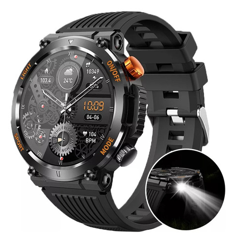 Zq Reloj Inteligente Militar Para Hombre Con Luz Led