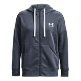 Poleron Ua Rival Fleece Fz Hoodie Mujer 1356400-044